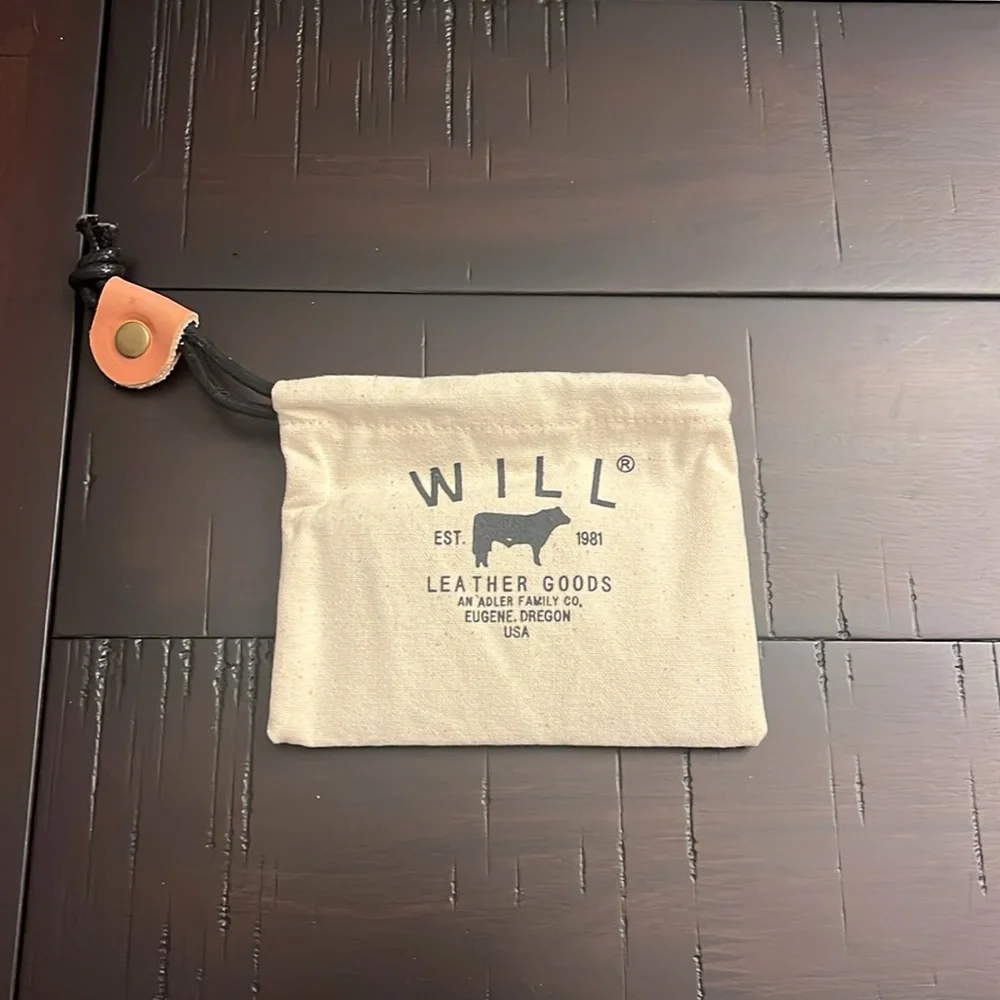 Will Leather Goods Card Case Wallet new Whisky